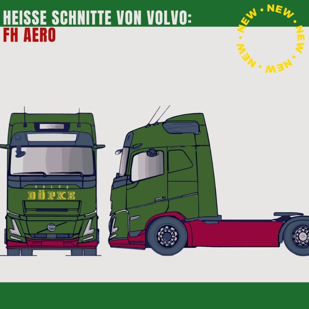 Nachhaltigkeit, Effizienz und erstklassige Ausstattung sind uns wichtig, daher erneuern wir unseren Fuhrpark mit insgesamt 16 hochmodernen Volvo FH Aero.